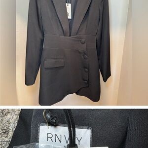 Black Women's Blazer Dress